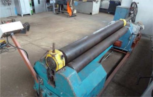 XZM 2000/8T sheet metal roll bending machine