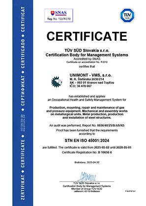 STN EN ISO 45001:2024