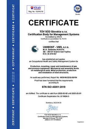 STN ISO 45001:2019