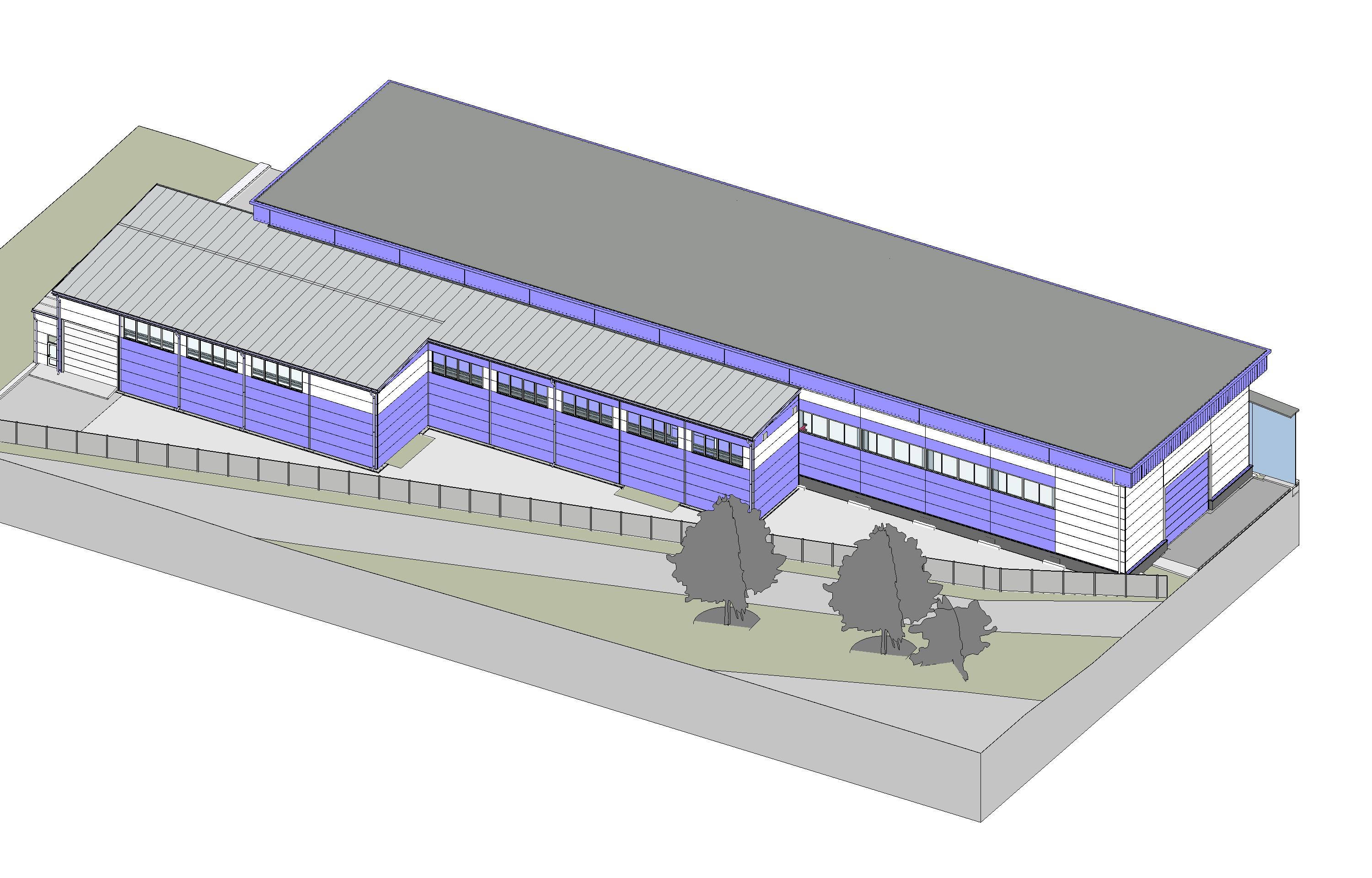 Construction of a new assembly hall