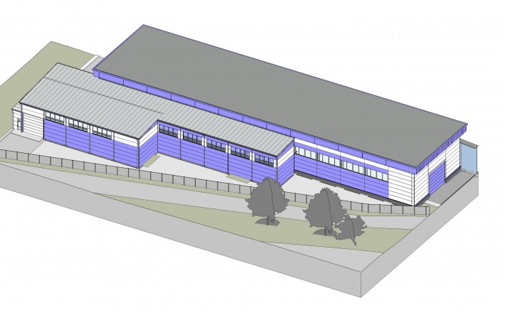 Construction of a new assembly hall