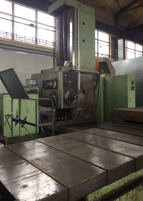 WHN 13.4 A / NC horizontal reaming machine