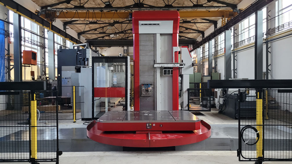 Purchase of a new horizontal boring machine WFT 13 R CNC