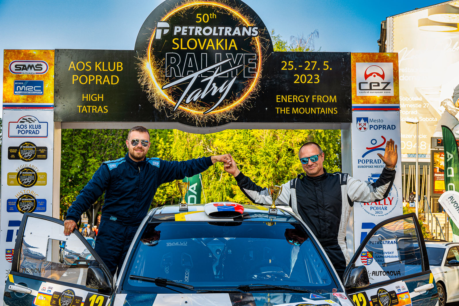 3. miesto v Slovakia Rallye Tatry 2023